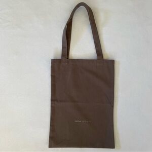 Rick Owens Large Gray Cotton Tote Bag Unused